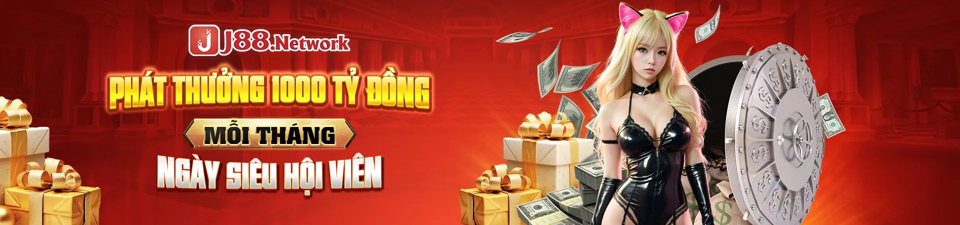 Hình ảnh chính các ưu đãi hấp dẫn của J88VIP1